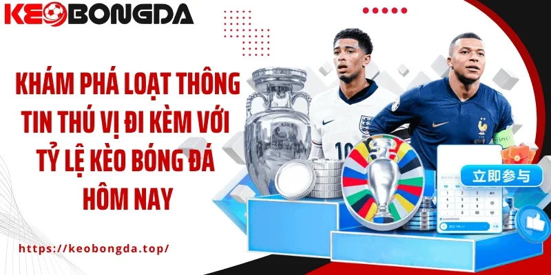 Khám phá loạt thông tin thú vị đi kèm với tỷ lệ kèo bóng đá hôm nay